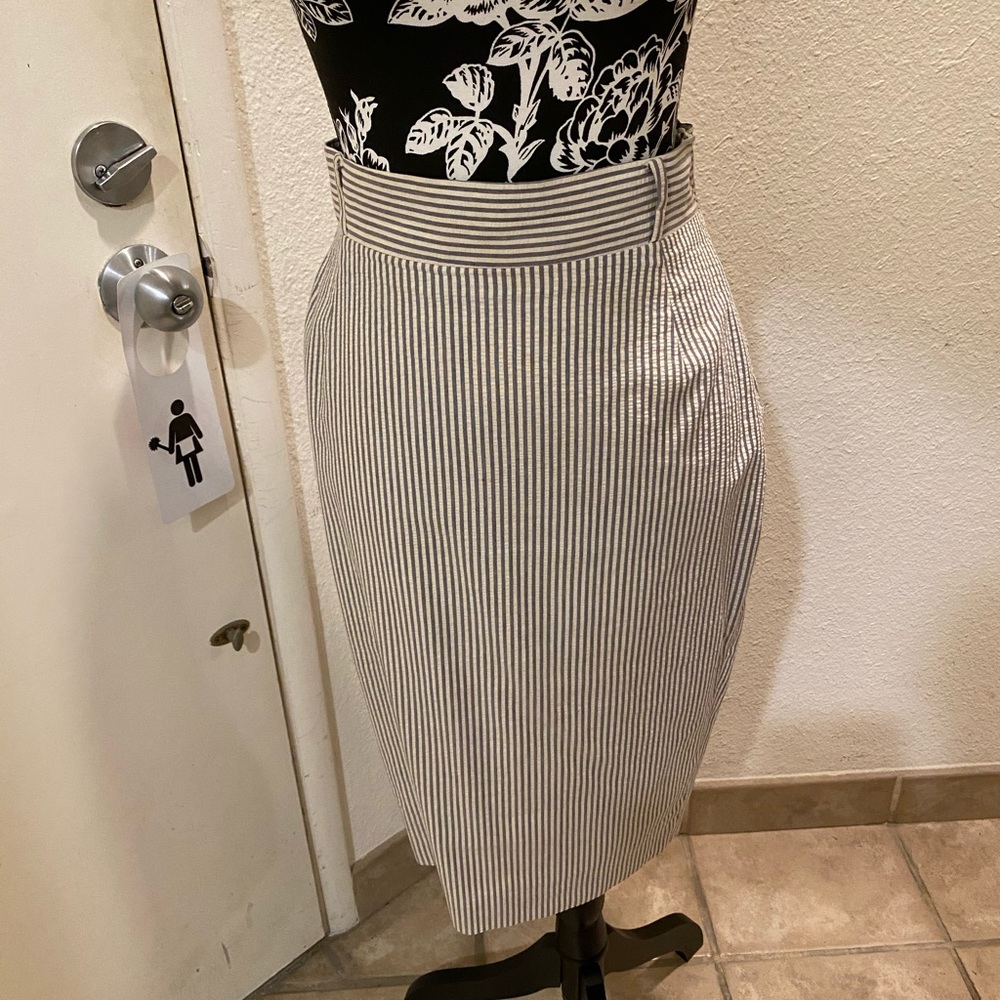 Vintage Norma Kamali pencil skirt